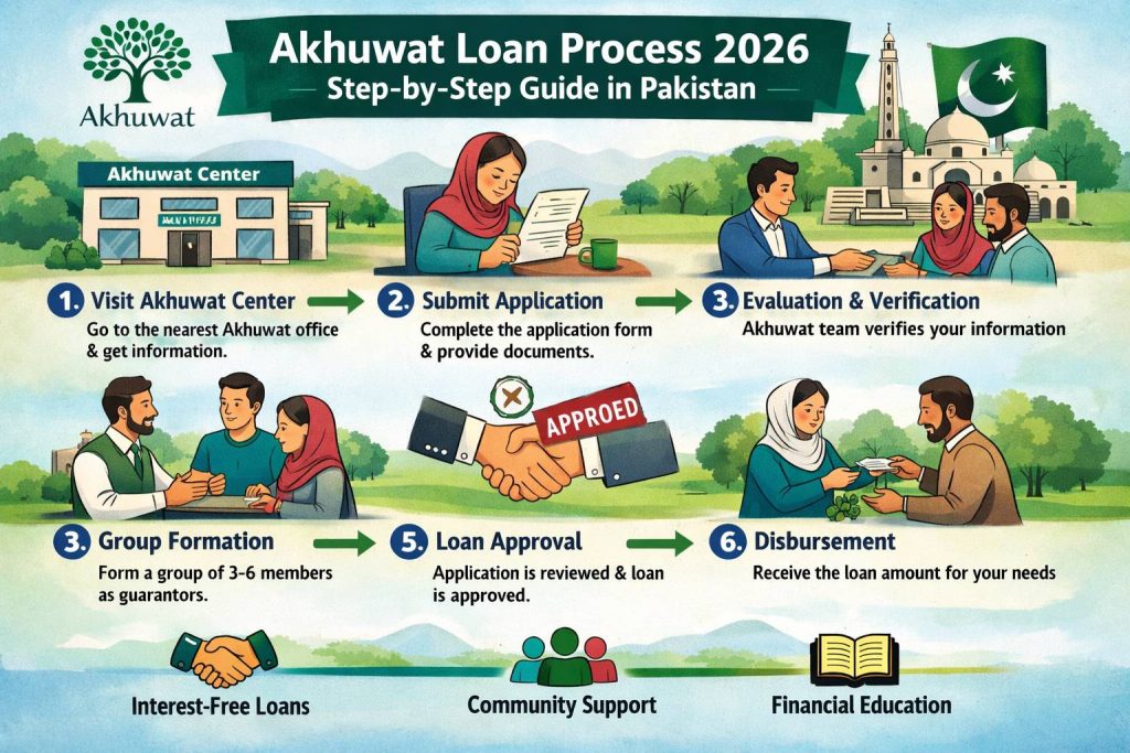 Akhuwat Loan Process 2026 – Step-by-Step Guide in Pakistan