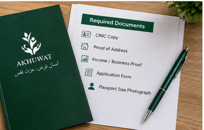 Akhuwat Loan Application Required Documents 2026