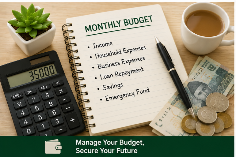 Akhuwat Loan Without Interest Monthly Budget